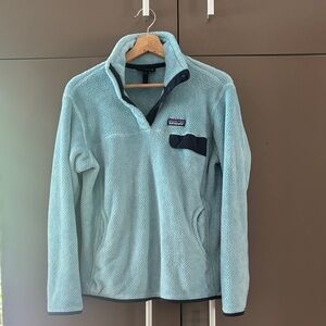 Patagonia Sky Blue Quarter-Zip Fleece